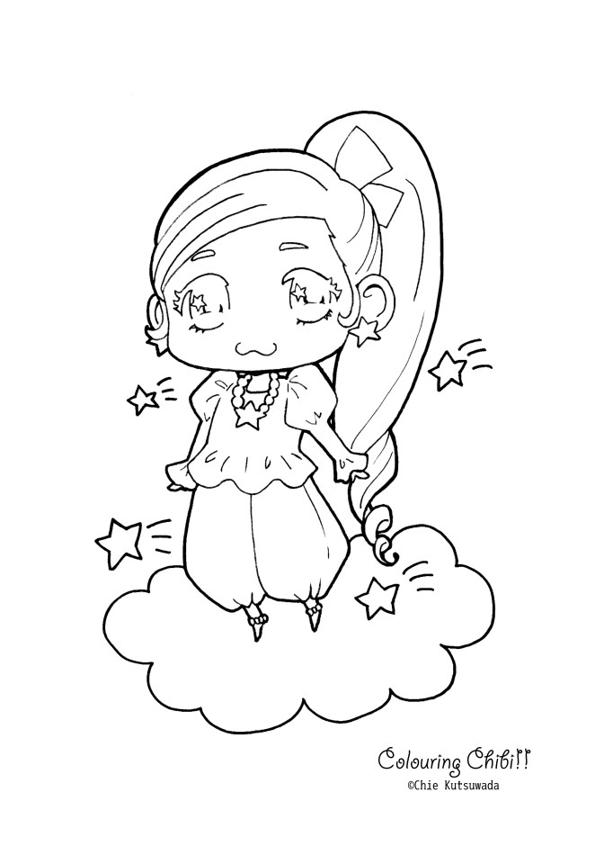 Chie Kutsuwada Manga Colouring